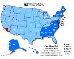 36 full priority mail zone map