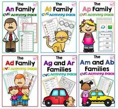 All Short Cvc Word Families Are Now Available In A Bundle A Cvc Word Families Include An At Ap Ad Ag A Word Families Writing Cvc Words Cvc Word Families