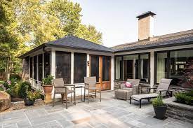 Featured house with front porch. This Franklin Tn Porch And Patio Are The Stuff Of Outdoor Living Dreams