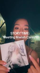 Mariah Carey Promotes Album in Long Island