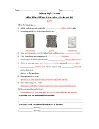 Soil is a mixture of weathered rock & organic matter that usually covers bedrock (solid rock. Soil Worksheets Teachers Pay Teachers