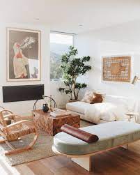If you're looking for small living room ideas with a tv, consider mounting the television to the wall or investing in a very thin table to hold it. 9 Spring Room Makeover Ideas According To Instagram