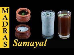 Traditional Summer Drinks Recipe In Tamil Panakam Recipe And Neer More Recipe Masala Buttermilk Youtu Summer Drink Recipes Summer Drinks Recipes In Tamil