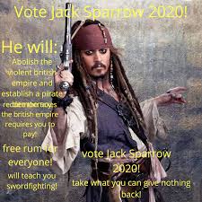 Check spelling or type a new query. Vote For Jack Sparrow Potctortuga
