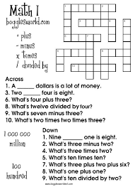 Crossword money aims vocabulary practice; Crosswords For Esl