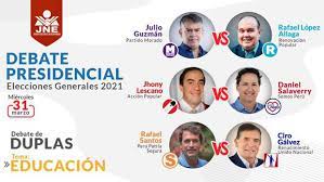 May 30, 2021 · elecciones 2021: Debate Presidencial Jne Elecciones 2021 Asi Fue La Primera Fecha Del Debate Presidencial 2021 Candidatos George Forsyth Keiko Fujimori Veronika Mendoza Alberto Beingolea Cesar Acuna Y Marco Arana En Primer
