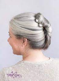 Beautiful Hairstyles For Old Women 2018 2019 Ideas For Fashion Long Gray Hair Hair Up Styles Long Silver Hair