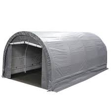 King Canopy 10 Ft W X 20 Ft D Dome Storage Garage G10208 The Home Depot Portable Garage Carport Canopy Canopy Cover