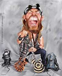 Zakk Wylde Coupe De Cheveux Enfant Bon Anniversaire Hard Rock