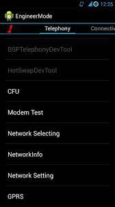 En la configuración del terminal e incluso modificar el imei del dispositivo, . Mtk Engineering Testing Mode Change Imei For Android Apk Download