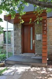 Modern Portico Porch Design Ideas Pictures Remodel And Decor Modern Front Porches Modern Porch Modern Front Door