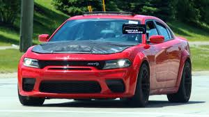 Caught 2021 Dodge Charger Srt Hellcat Widebody Gets Upcoming Redeye Hood Moparinsiders