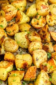 Roasted Herbed Red Potatoes Oven Roasted Potatoes Easy Roasted Potato Recipes Small Potatoes Recipe