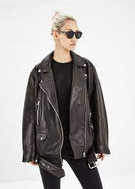 Totokaelo Acne Studios Black More Moto Jacket 1 850 00 Fashion Serious Fashion Best Leather Jackets