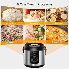 When you know how to use a rice cooker successfully, your family will thank you. Buy Comfee Rice Cooker 6 In 1 Stainless Steel Multi Cooker Slow Cooker Steamer Saute And Warmer 2 Qt 8 Cups Cooked Brown Rice Quinoa And Oatmeal 6 One Touch Programs Online In Guatemala B0987jnh24