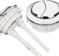 EEASSA Válvulas de descarga de vaso sanitário tampa universal de botão de  vaso sanitário serve para fechamento de orifício de 38 mm redondo  acessórios ...