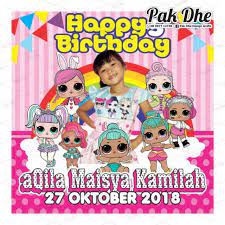 How to make birthday cake lol surprise how to decorating birthday cake for girls tart. Paket Undangan Ulang Tahun Karakter Lol Surprise 50 Undangan Topi Shopee Indonesia
