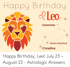 Read richard hawley in magnet on guitar gods fender and les paul: Happy Birthday Ol E0 Generous Warm Hearted Creative Happy Birthday Leo July 23 August 22 Astrologic Answers Birthday Meme On Me Me