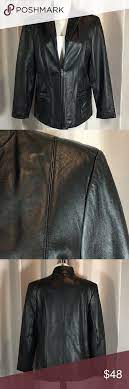 Rc Comstock Expedition Leather Jacket Buttery Soft Black Leather Jacket In Excellent Unused Condition Zip Front Two Poc Leather Jacket Jackets Clothes Design