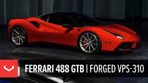 T80 ferrari 488 gtb edition 8:10 scale replica of the ferrari 488gtb, officially licensed by ferrari, and designed to offer total realism in all ps4™ racing games that support wheels. Ferrari 488 Gtb Novitec Rosso Vossen Forged Vps 310 Wheels Youtube