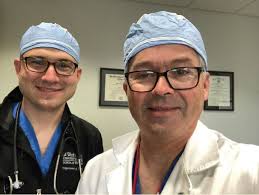 A family affair: Father-son surgeons learn from and admire each other