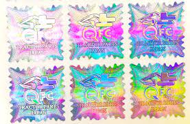 Qr Code Uv Ink Printing Holographic 3d 2d Label Hologram Sticker With Barcode Buy Hologram Sticker With Barcode Holog Hologram Stickers Sticker Labels Prints