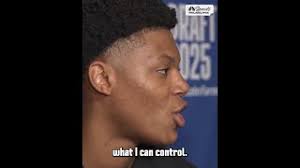 Ace Bailey was asked about his decision to cancel his workout with the  Sixers ahead of the NBA Draft