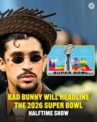 Bad Bunny is taking over the Super Bowl stage, according to Rolling Stone.  Some are already calling it "Benito Bowl," after the singer's real first  name. Super Bowl LX will hit Levi's