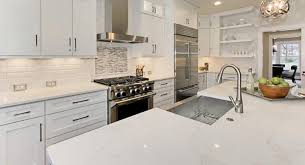 Compare kitchen countertops pros & cons, durability, cost, cleaning, and colors. Why White Kitchens And Kitchen Countertops Make Sense