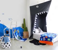 Shark Canopy Shark Bed Canopy Nursery Bed Canopy Boys Nursery Canopy Bedroom Decor Bedroom Tent Canopy Playhouse Play Tent By Inonebox On Etsy Http