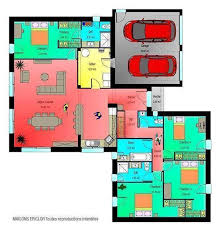 Article4 Plan Plan Maison Plain Pied Plan Maison 4 Chambres Plan Maison