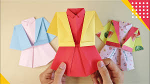 Cara membuat origami baju pesta | origami baju. Tutorial Membuat Baju Seragam Origami Unik Banget How To Make Uniform Paper Easy Diy Youtube