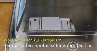 Zieht ihre spülmaschine kein wasser, kann das mehrere gründe haben. Spulmaschine Klarspuler Nachfullen So Geht S Testsguide De