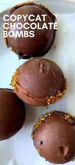Let cool in the refrigerator until the chocolate is solid. Chocolate Bombs For Hot Chocolate Cocoa Christmas Hot Chocolate Hot Chocolate Cocoa Diy Hot Chocolate