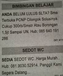 Haikal ingin cepat menjual rumah tersebut dengan harga rp450.000.000,00. Tuliskan Ilustrasi Iklan Baris Yang Ada Pada Gambar Tersebut Brainly Co Id