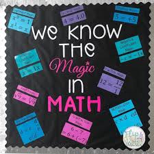 • these cards are designed to help all students with math . 42 Amazing Math Bulletin Board Ideas For Your Classroom