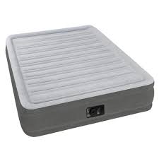 Intex Comfort Plush Mid Rise Dura Beam Airbed With Built In Electric Pump Learn More By Visiting The Image Link Air Bed Intex Air Mattresses
