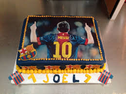 Torte fc barcelona birthday cake cake decorating football. Messi Cake Cake Cake Birthday Cake Desserts