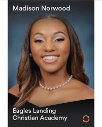 Congratulations to Stone Mountain Chapter Senior Teen President Madison  Norwood and Senior Teen Kai Turé for being awarded The Atlanta  Journal-Constitution Cup! Madison will be attending Spelman College and Kai  will be