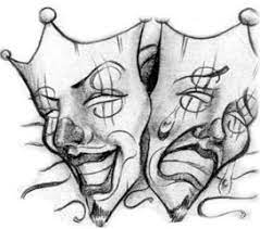 Although it may be true, the design can also represent a lot more. Laugh Now Cry Later Masks In Ghetto Urban Tattoo Urban Tattoos Chicano Drawings Tattoo Drawings