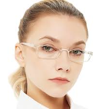 Amazon.com: OCCI CHIARI Reading Glasses Women 1.0 Clear Reader(1.0 1.25 1.5  1.75 2.0 2.25 2.5 2.75 3.0 3.5 4.0 5.0 6.0) Transparent : Health & Household
