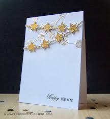 This new simple trend uses the white space concept a. Greeting Cards Invitations New Year Card Sending Best Wishes For A Happy New Year Embossed Greeting Cards Home Garden
