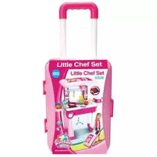 Big real kitchen set for kids. 2 In 1 Little Cheff Kids Kitchen Play Set Big With Light Sound Buy Online At Best Prices In Pakistan Daraz Pk