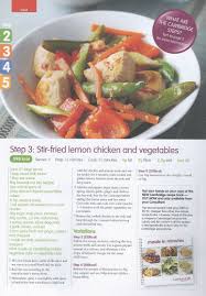 Stir Fried Lemon Chicken And Vegetables Step 3 400 Calorie Meals 200 Calorie Meals Cambridge Diet