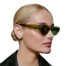Winnie Sunglasses (Green Transparent)