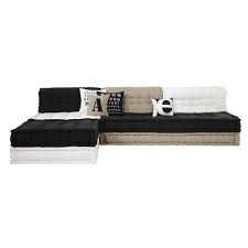 Banquette D Angle 4 Places En Coton Tricolore Street Graphic Maisons Du Monde Seater Home Collections Daybed