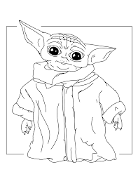 Everything you want to know about printable coloring pages for children is here! Baby Yoda Coloring Pages Coloring Rocks