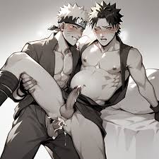 Umino Iruka From Naruto Fucked The Pregnant Uzumaki Naruto From Naruto In  Anal Sex That Resulted