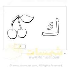 تلوين الحرف وصورة حرف الكاف تدريبات قبل الكتابة والتعرف على الحروف شمسات Math Notebooks Alphabet Worksheets Islam For Kids