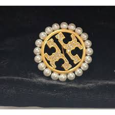 tory burch brooch